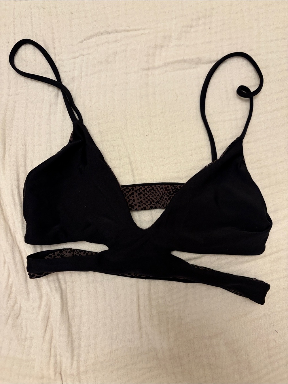 acacia swimwear Black top